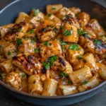 Cajun chicken rigatoni