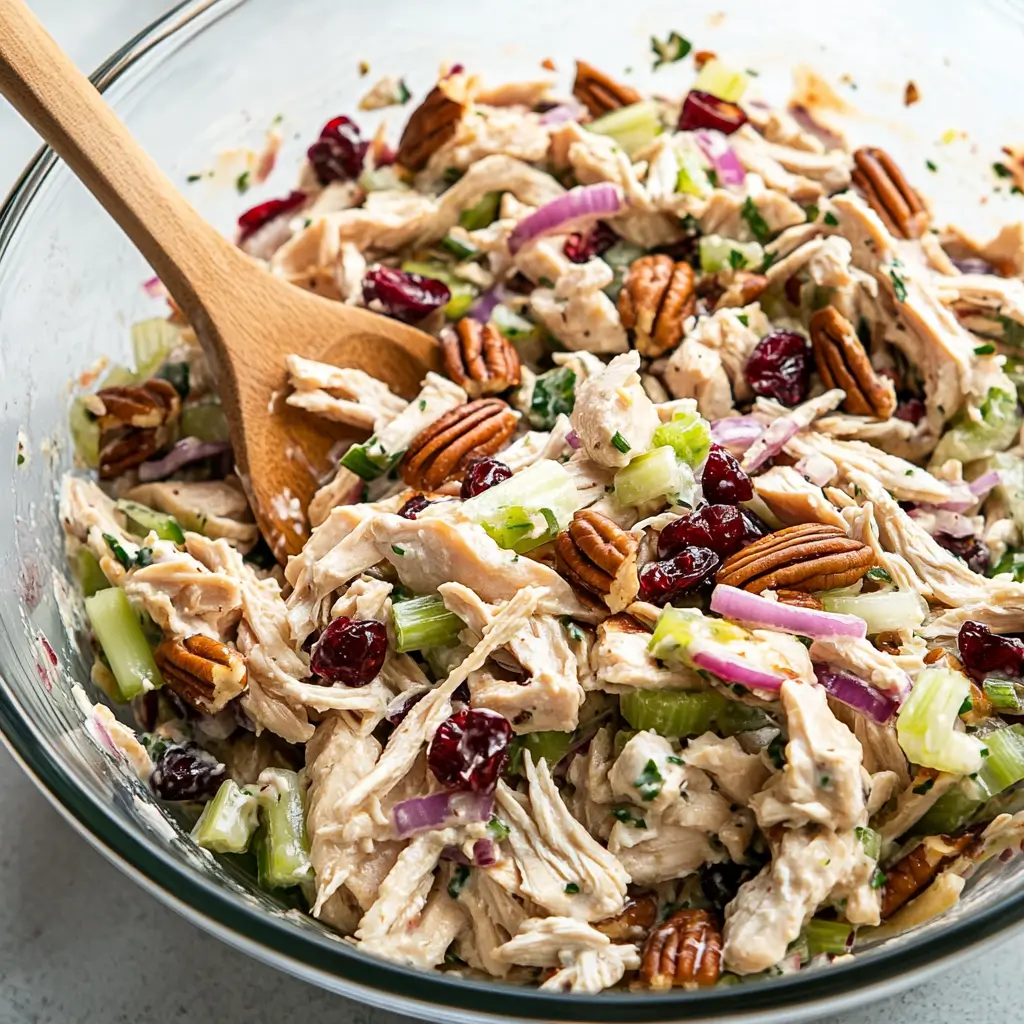 Cranberry Pecan Chicken Salad