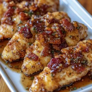 Honey Garlic Bacon Chicken