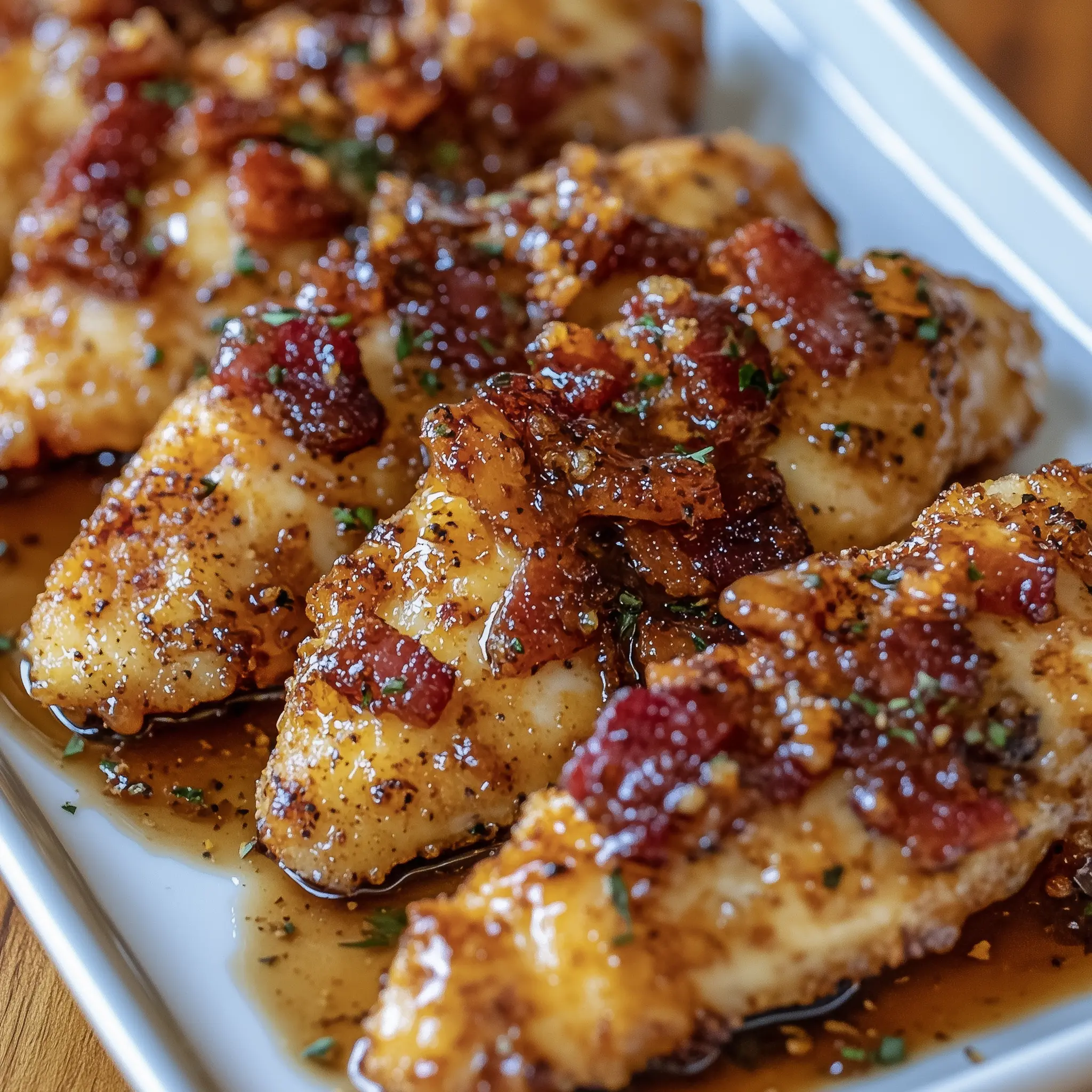 Honey Garlic Bacon Chicken