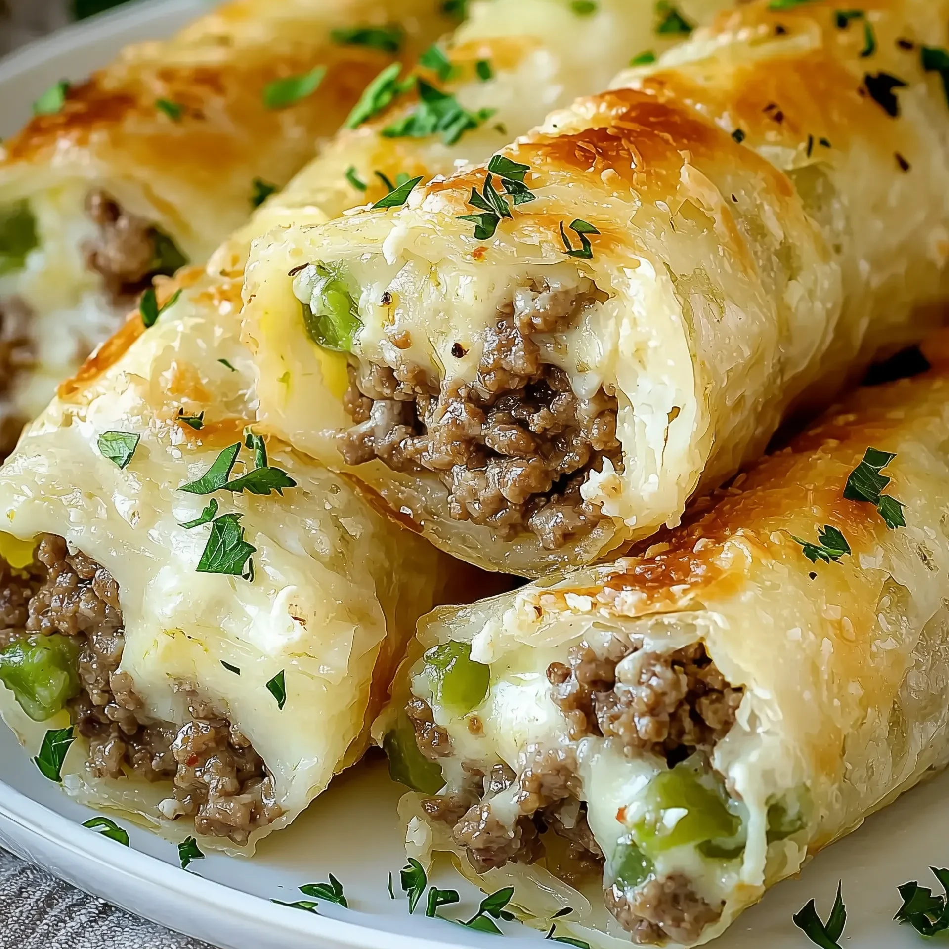 Keto Philly Cheesesteak Roll-Ups