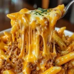 Cheesy Sloppy Cheeseburger Pasta