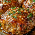 Garlic Parmesan Meatloaves