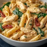 Garlic Tuscan Chicken Pasta