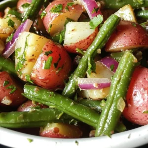 Green Bean & Red Potato Salad