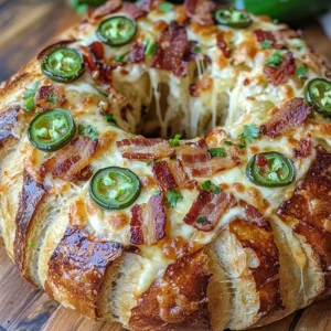 Sourdough Jalapeño Popper Bread Bowl
