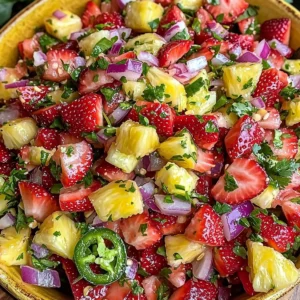 Strawberry Pineapple Salsa