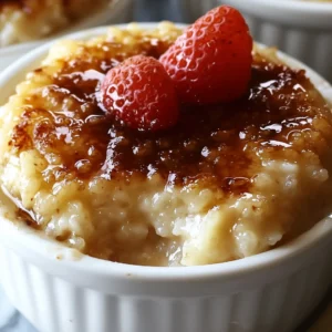 Creamy Old-Fashioned Rice Pudding