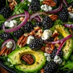 Blackberry and Avocado Salad