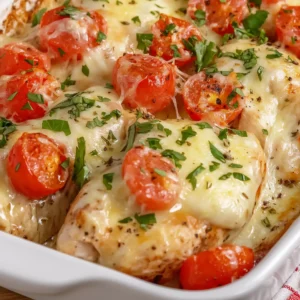 Bruschetta Chicken Bake Recipe