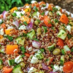 Greek Quinoa Lentil Salad