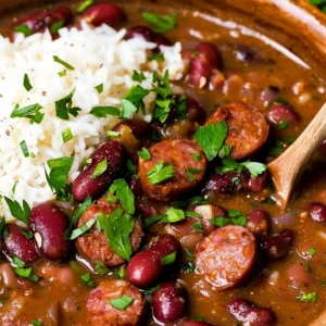 Red Beans & Rice with Andouille Sausage