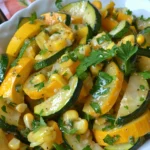Sautéed Summer Squash & Corn