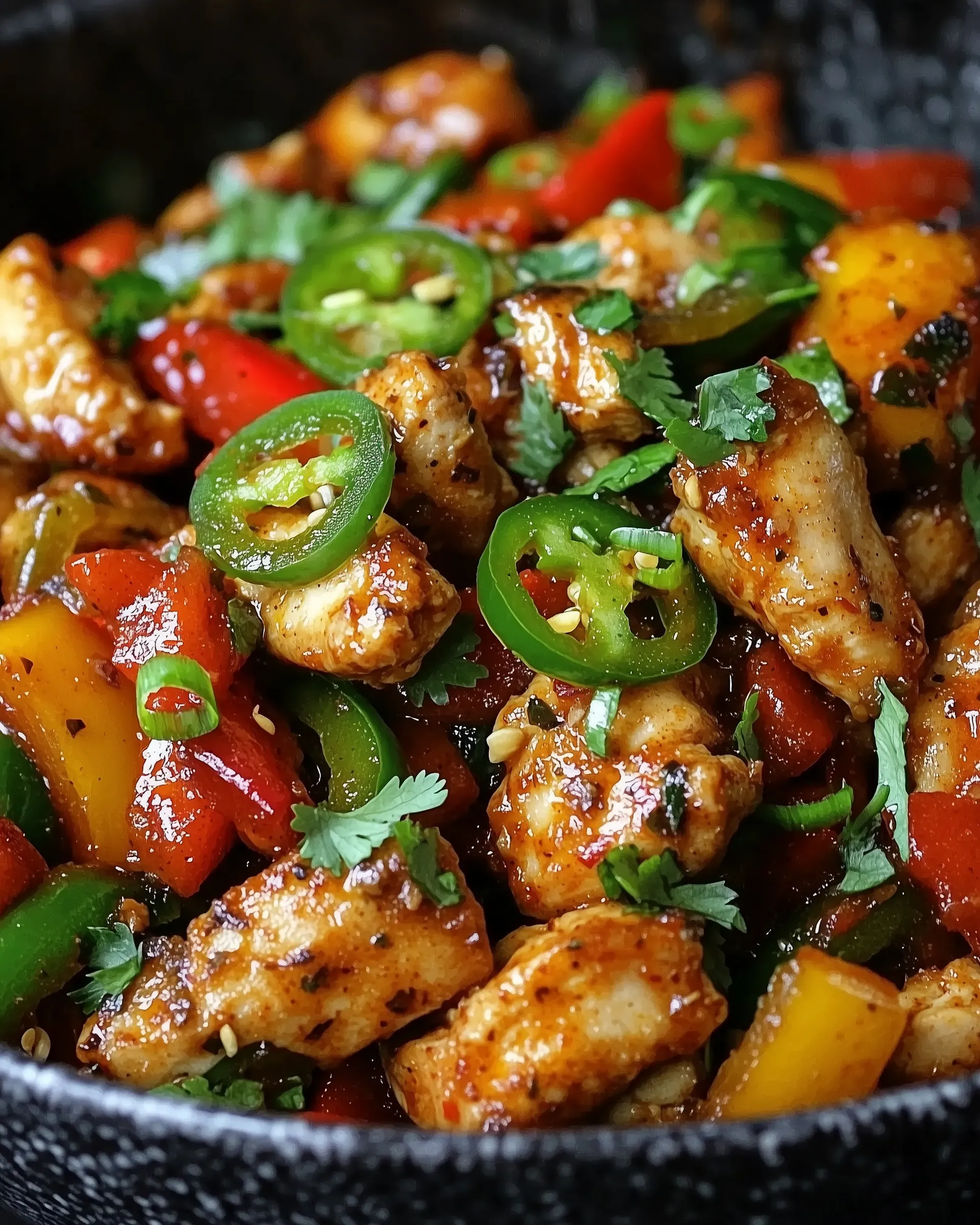 Spicy Jalapeño Chicken Stir-Fry