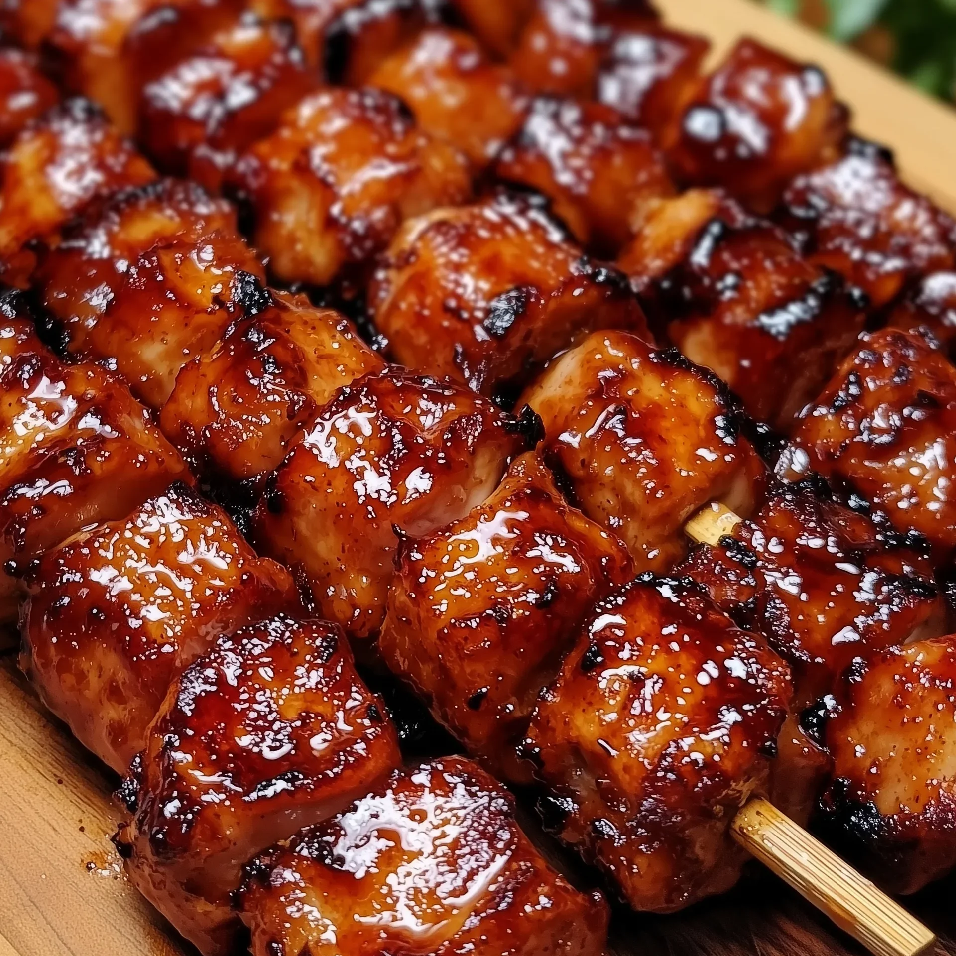 Thai Coconut Chicken Skewers